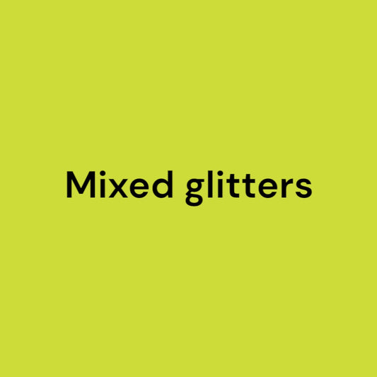 Mixed glitters